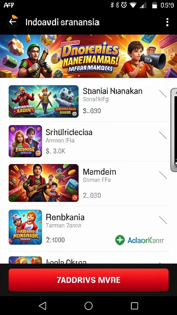 Screenshot menampilkan peta yang dapat dijelajahi oleh pemain.
