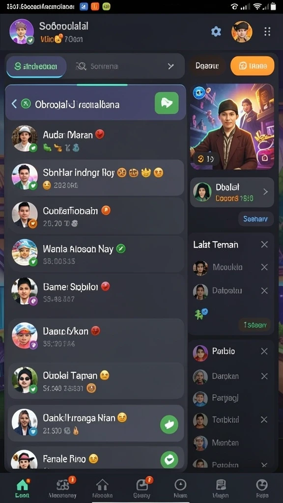 Screenshot menunjukkan gameplay yang mendebarkan dan menarik.