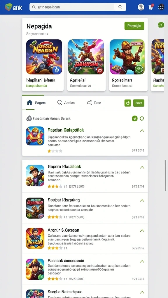 Setiap level menantang dengan rintangan unik.
