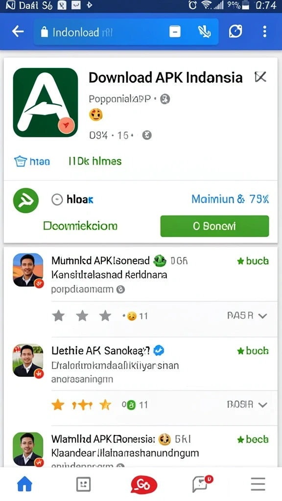 Tampilan antarmuka pengguna yang menarik.