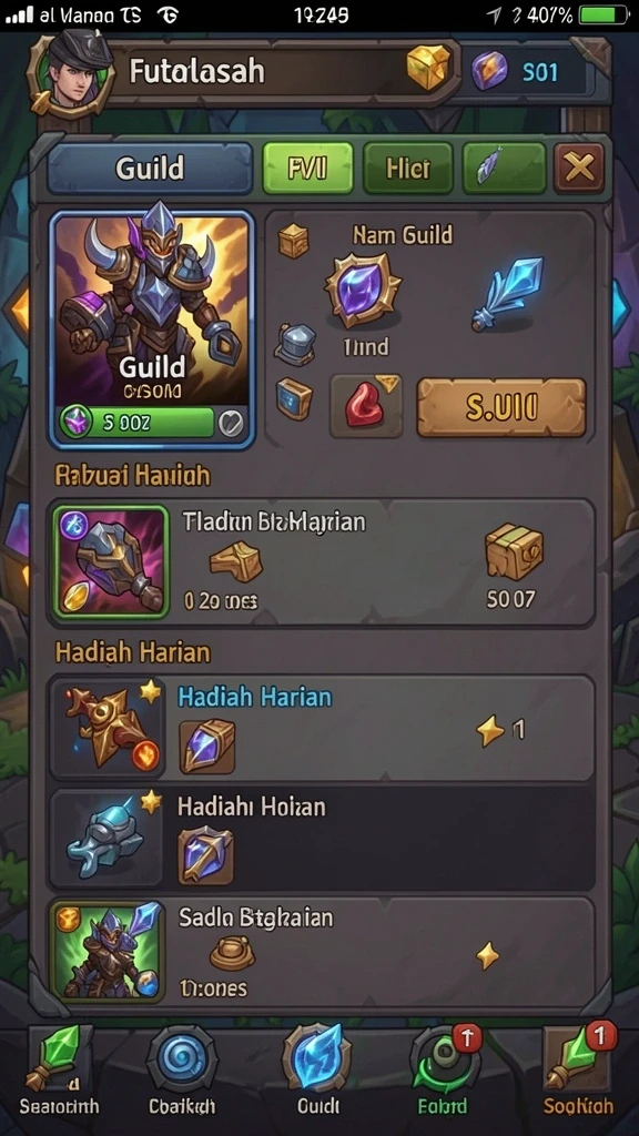 Fitur permainan slot dengan tema yang menarik.
