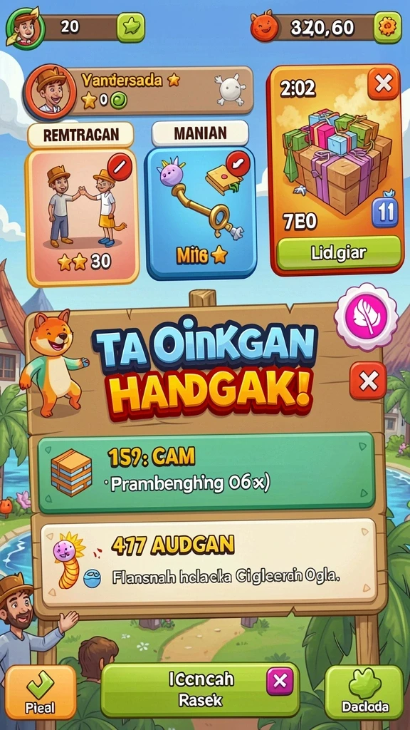 Tampilan antarmuka yang menarik dan mudah digunakan.