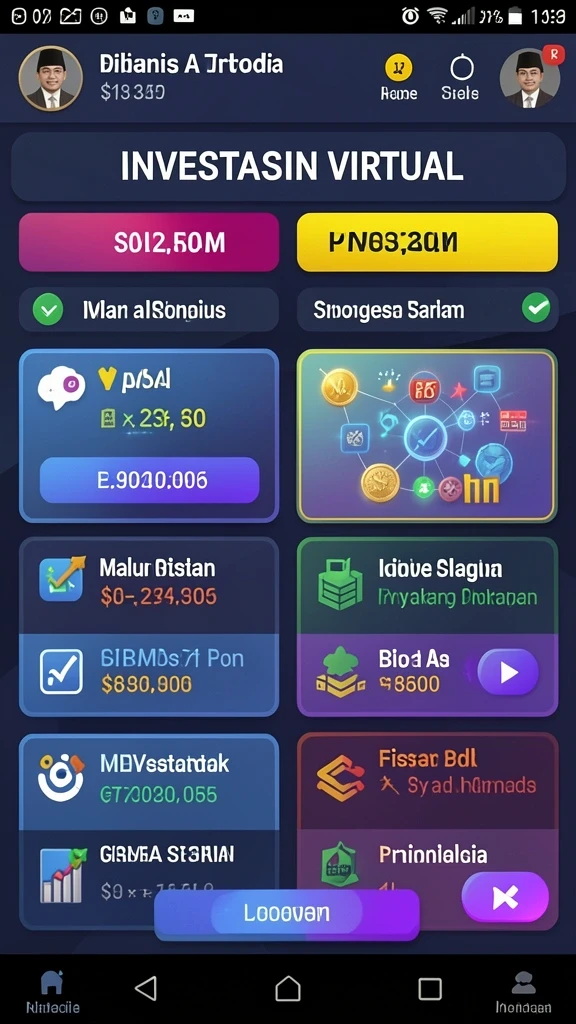 Grafis yang memukau dan penuh warna.