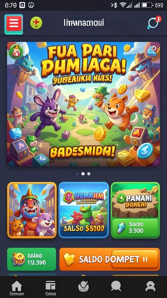 Grafis yang memukau, membuat pengalaman bermain semakin hidup.