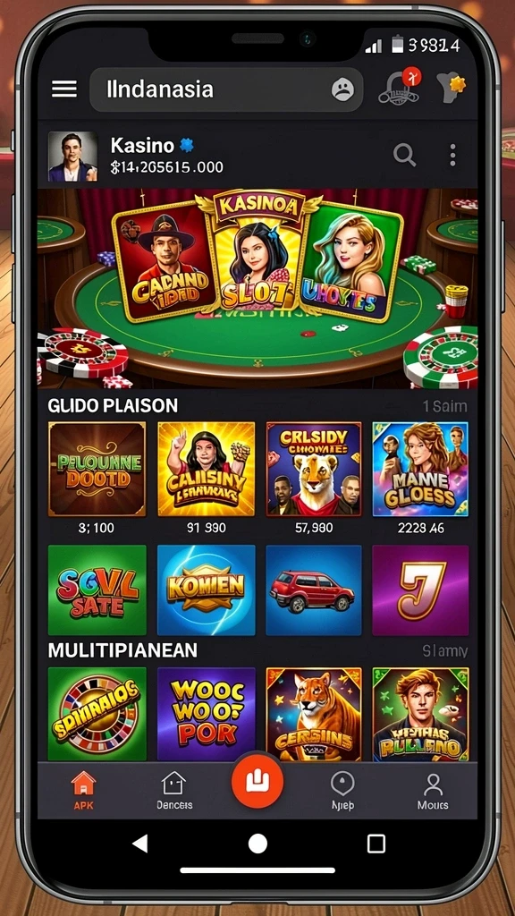 Tampilan grafis yang memukau dalam F200M.