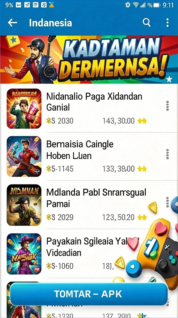 Tampilan awal yang memukau memberikan kesan pertama yang kuat.