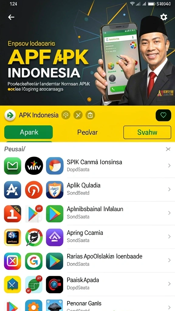 Screenshot menampilkan antarmuka pengguna yang intuitif.