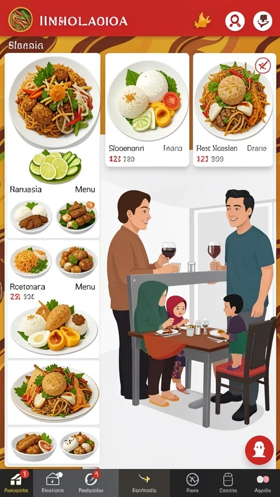 Fitur sosial yang memungkinkan interaksi antar pemain.