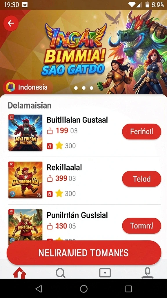 Karakter unik dengan kemampuan berbeda.