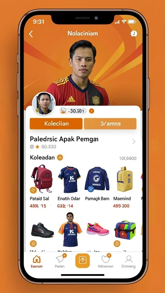 Pengaturan karakter yang beragam dan menarik.