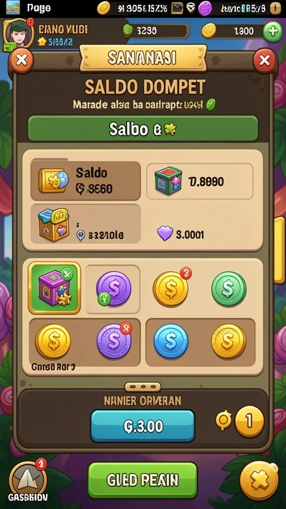 Screenshot dari level pertama yang menampilkan grafis yang memukau.