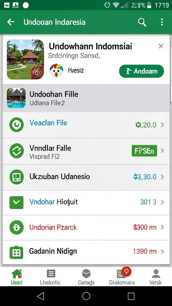 Tampilan antarmuka yang user-friendly dan mudah dipahami.