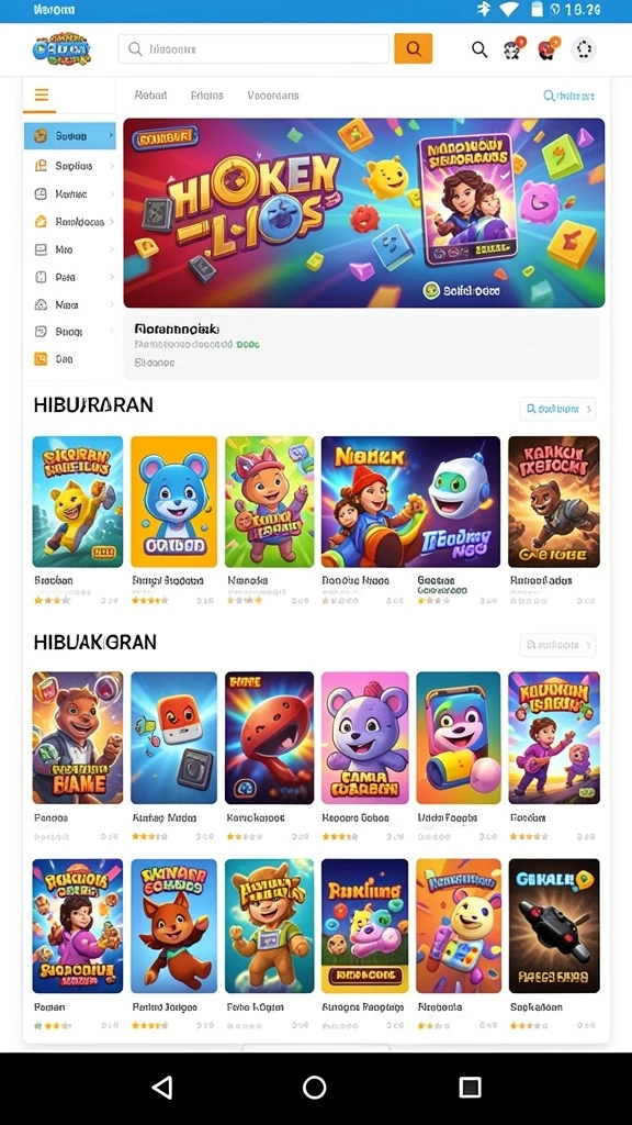 Fitur mode permainan yang beragam dan menantang.