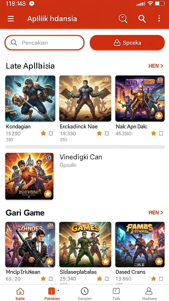 Tampilan antarmuka yang modern dan intuitif.