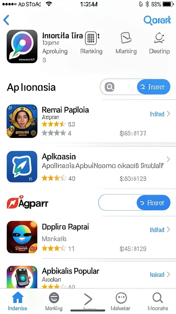 Tampilan antarmuka yang intuitif dan user-friendly.