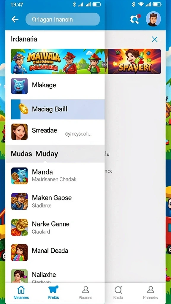 Screenshot dari level yang menantang di MENARA188.
