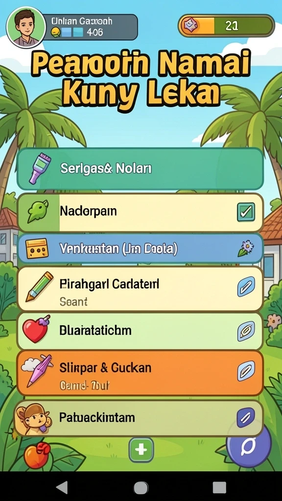 Grafis yang memukau dan detail yang menawan.