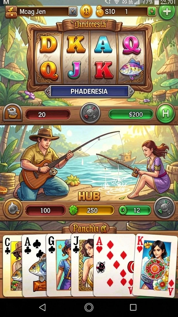Menampilkan aksi seru di level yang menantang.