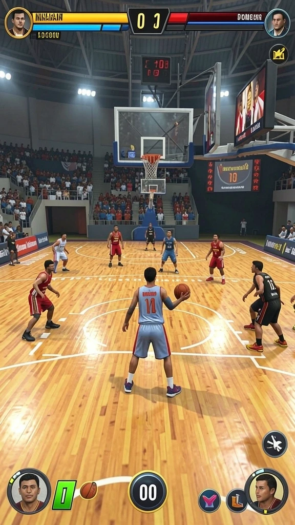 Mode multiplayer yang memungkinkan berkompetisi dengan teman.