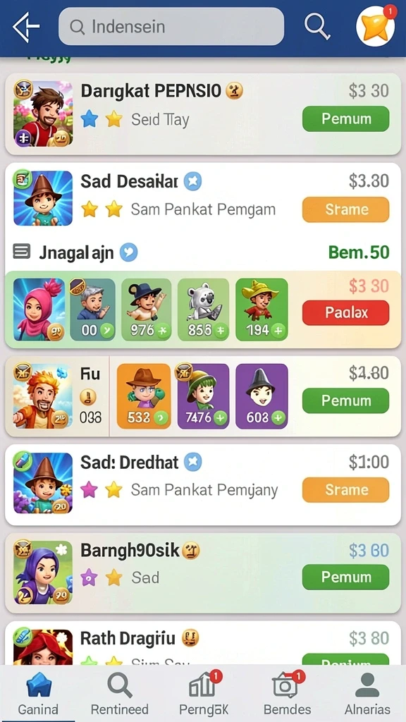 Pengalaman multiplayer yang seru dan interaktif.