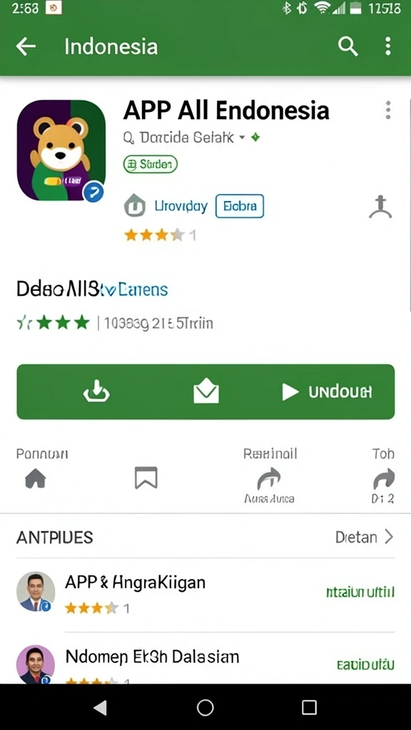 Tampilan awal RP8 yang menarik.