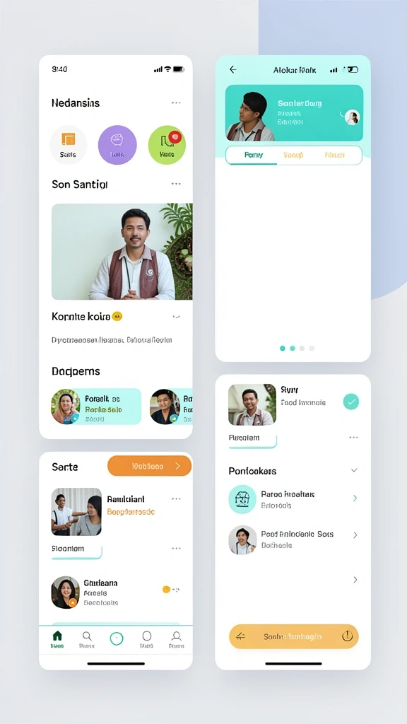 Tampilan antarmuka yang sederhana dan intuitif.