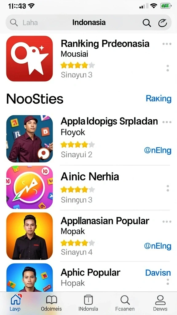 Tangkapan layar karakter unik dalam SIP33.