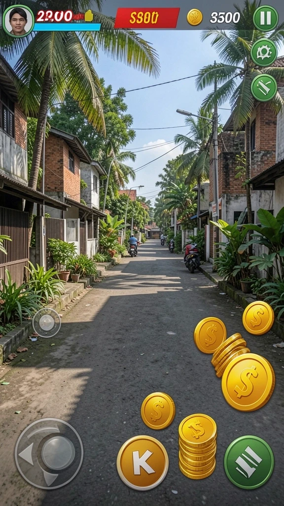 Tangkapan layar menunjukkan level yang menantang di SUPER5.