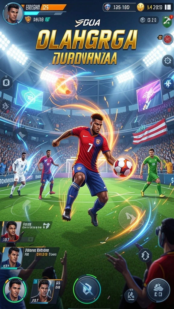 Antarmuka permainan SUPER5 yang menarik dan mudah dinavigasi.