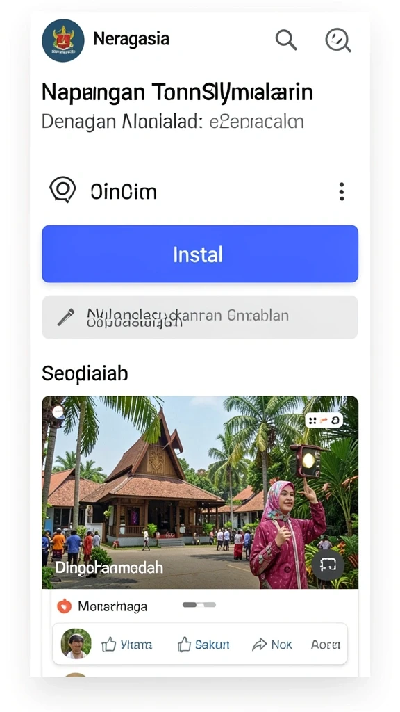 Screenshot menunjukkan grafis menakjubkan dari SVIP9.
