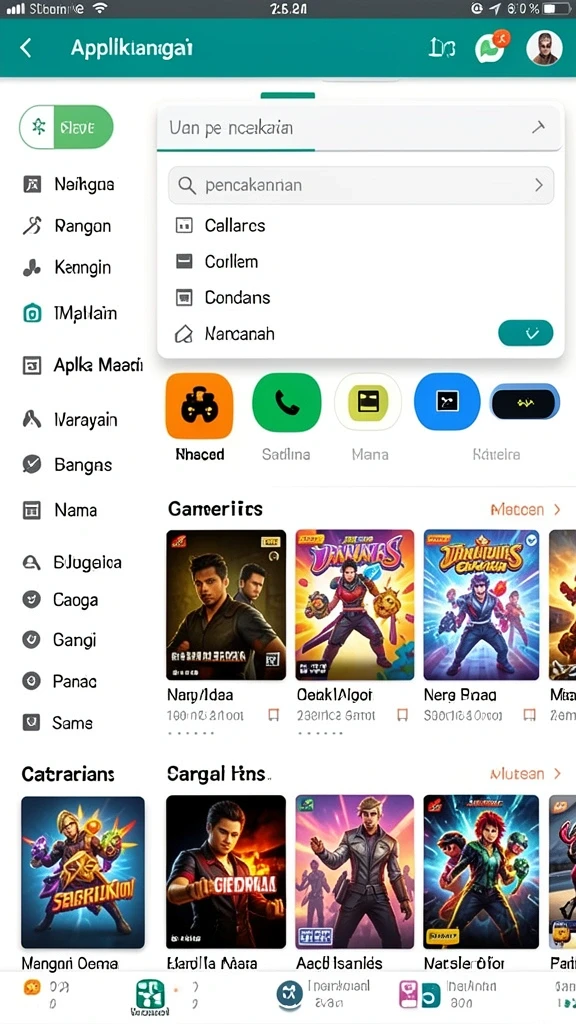 Tangkapan layar menampilkan mode permainan baru yang menantang.