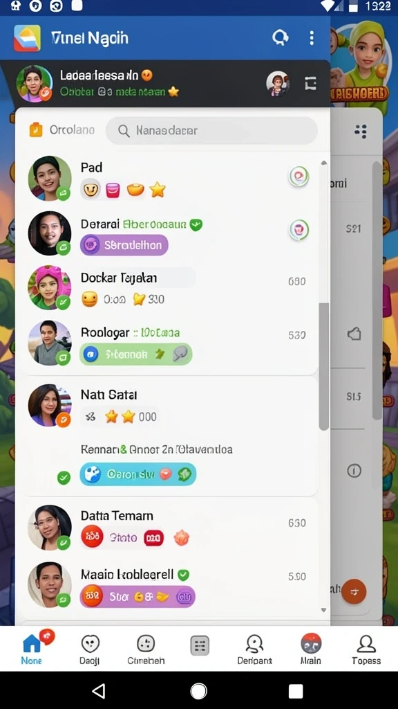 Tampilan antarmuka yang user-friendly.