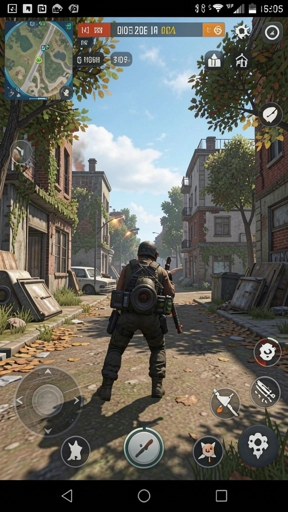 Screenshot dari level seru dalam permainan WATITOTO.