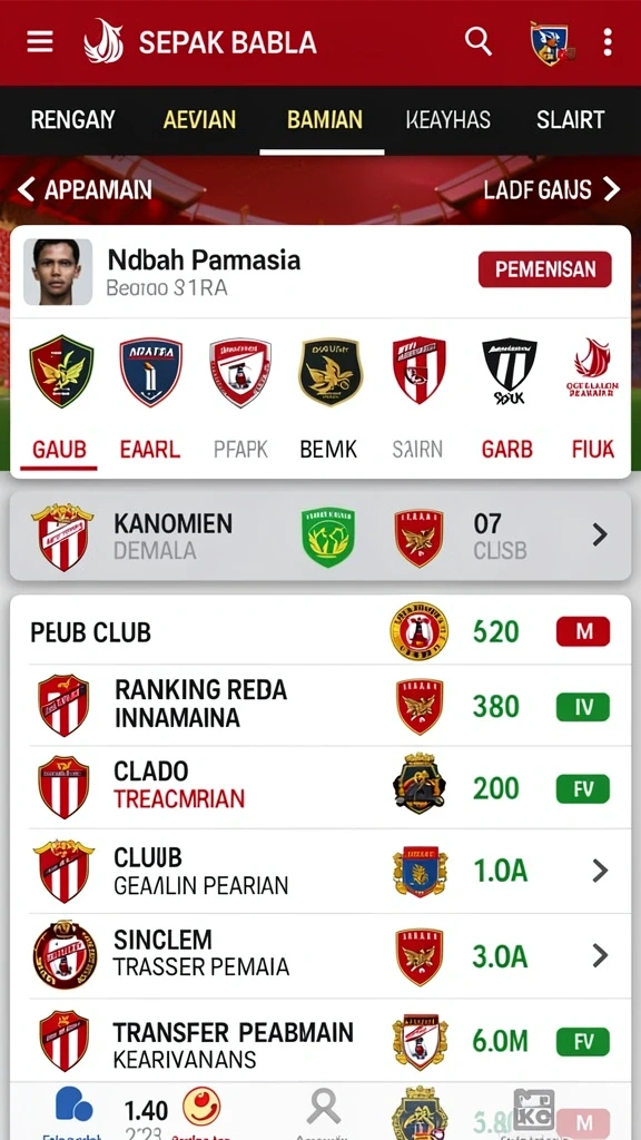 Tampilan antarmuka yang menarik dan user-friendly.