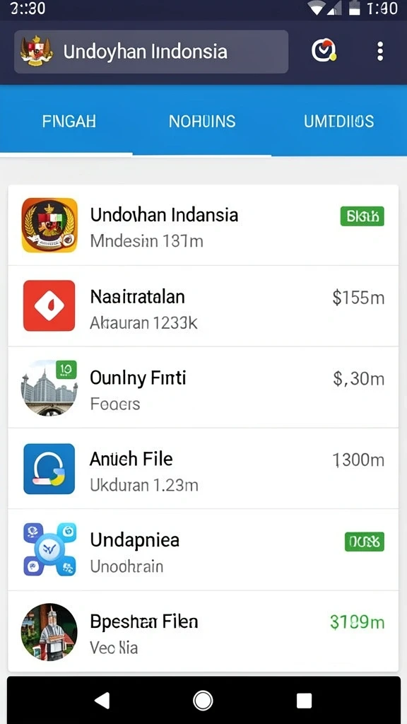 Tampilan menakjubkan dari karakter utama.
